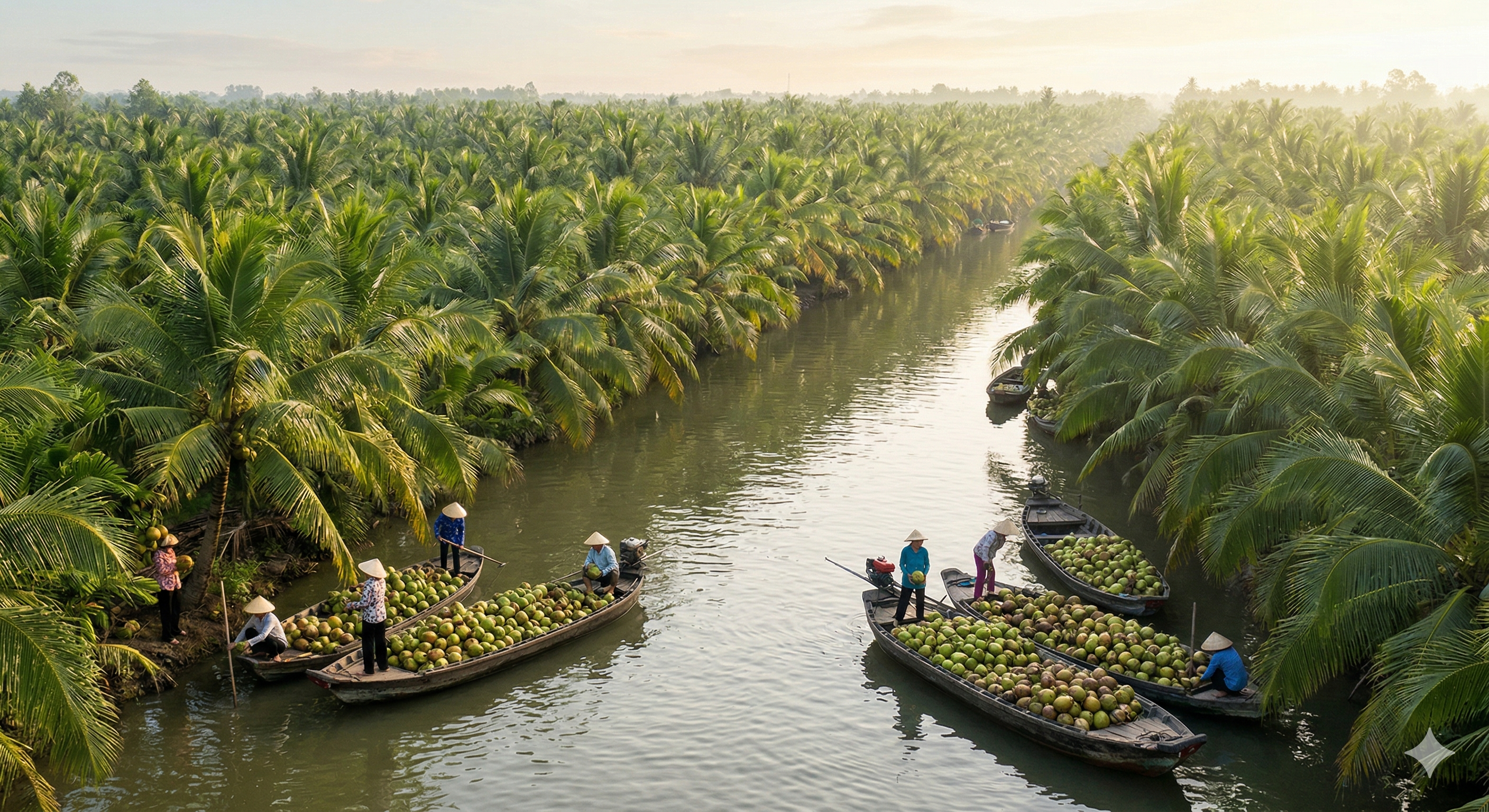 Ben Tre agricultural landscape